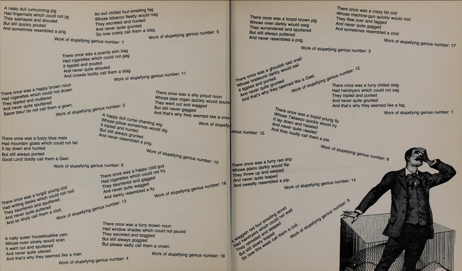 Page from Policeman's Beard