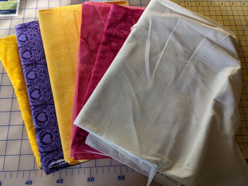 First fabric pull