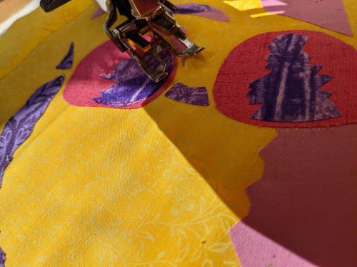 Quilting the lines