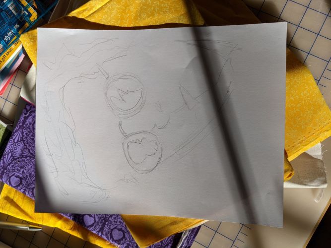 The low-fidelity sketch