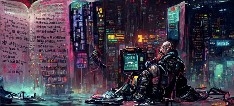 Electronic Literature by an Electronic Artist