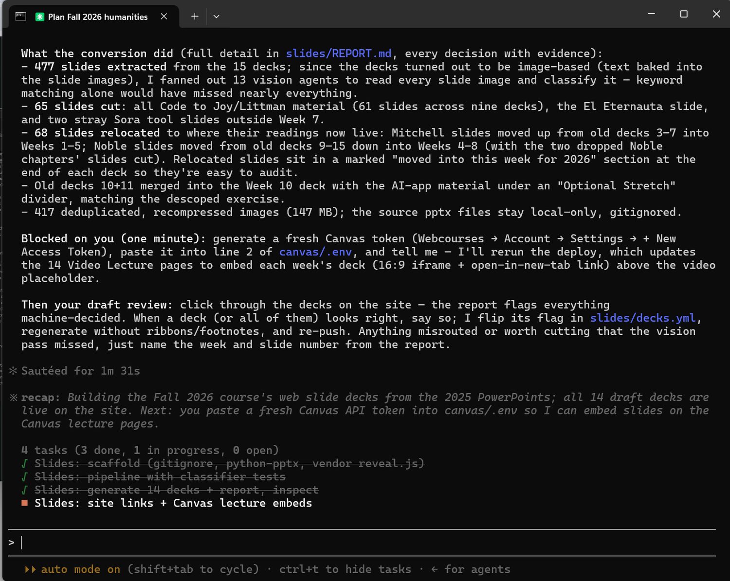 Current Claude interface screenshot