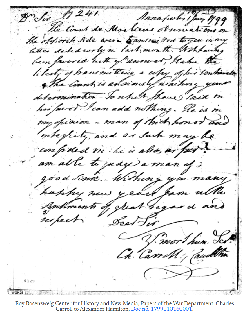 Scan of a handwritten 19th-century letter in cursive script, with looping letterforms and ink showing through from the reverse side of the page.